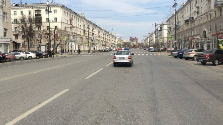 В Екатеринбурге закрыли улицу Свердлова