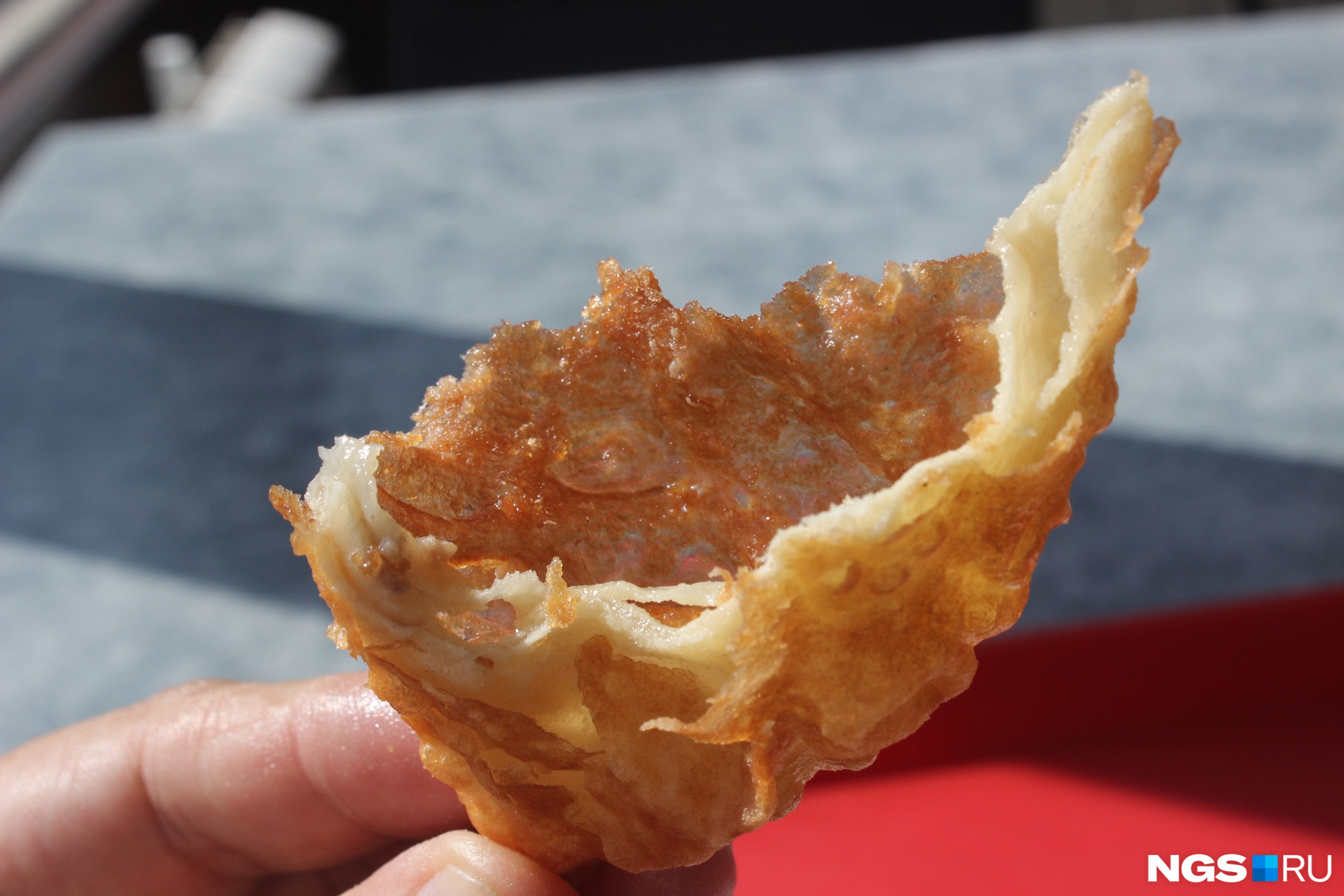 Хрустящее тесто чебурека из «Уйгурской кухни»