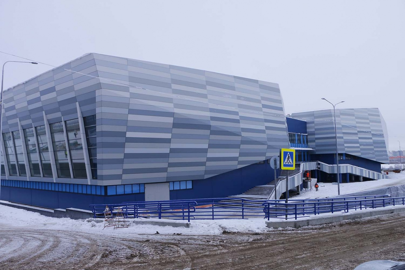 Владислав Третьяк приезжал посмотреть на строительство хоккейной академии «Авангард»