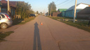 В Самарской области мотоциклист без прав наехал на 8-летнего мальчика