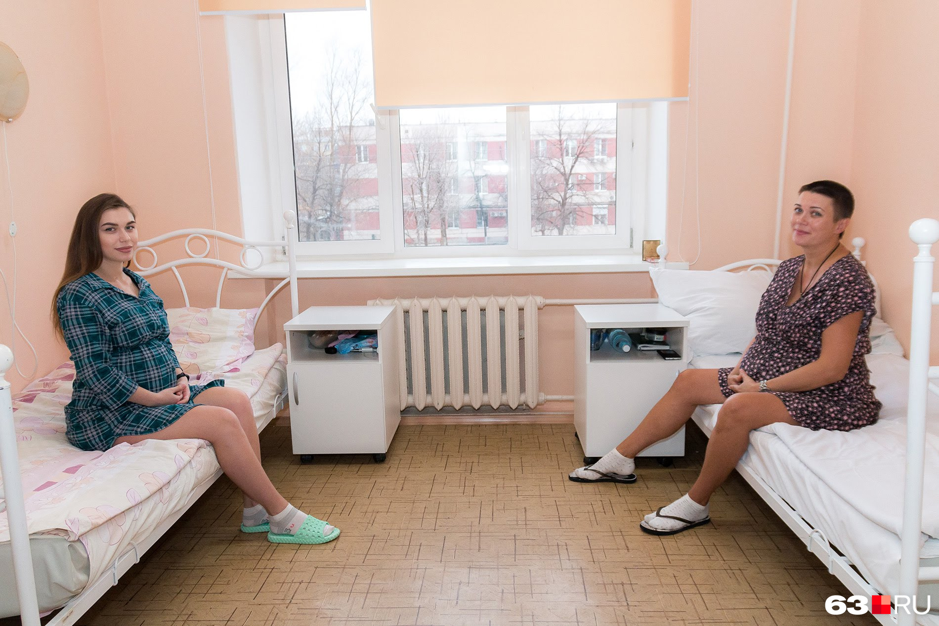 Беременные женщины делили стандартную двухместную палату