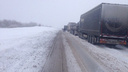 В Самарской области грузовикам запретили ехать по трассе М-5 «Урал»
