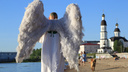 Архангельский «ангел», который был Путиным, продает свои крылья за 666 666 рублей