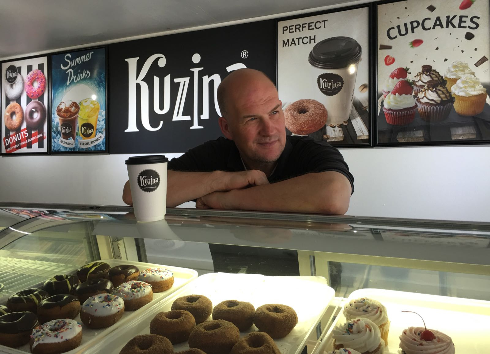В американской Kuzina будут продаваться такие же пончики, эклеры и торты, как в русской 