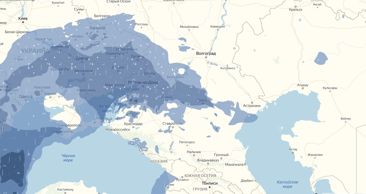 Погода в ростове на карте осадков. Карта погоды Волгоград.
