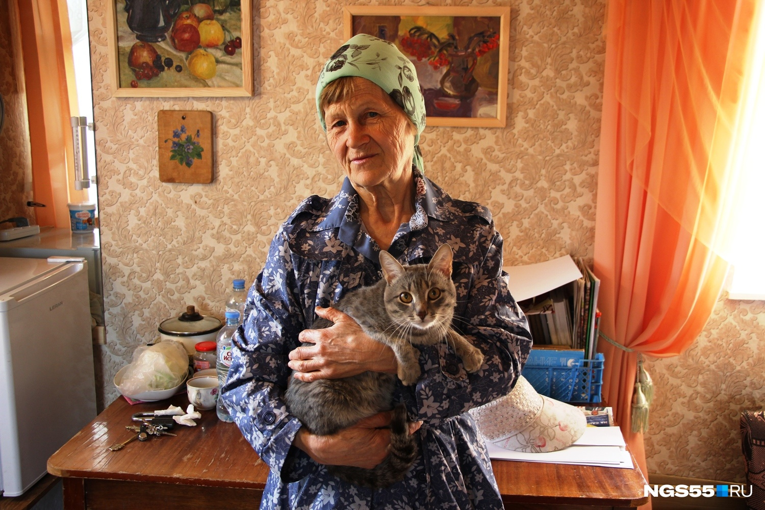 Лидия Белобородова и ее верный помощник