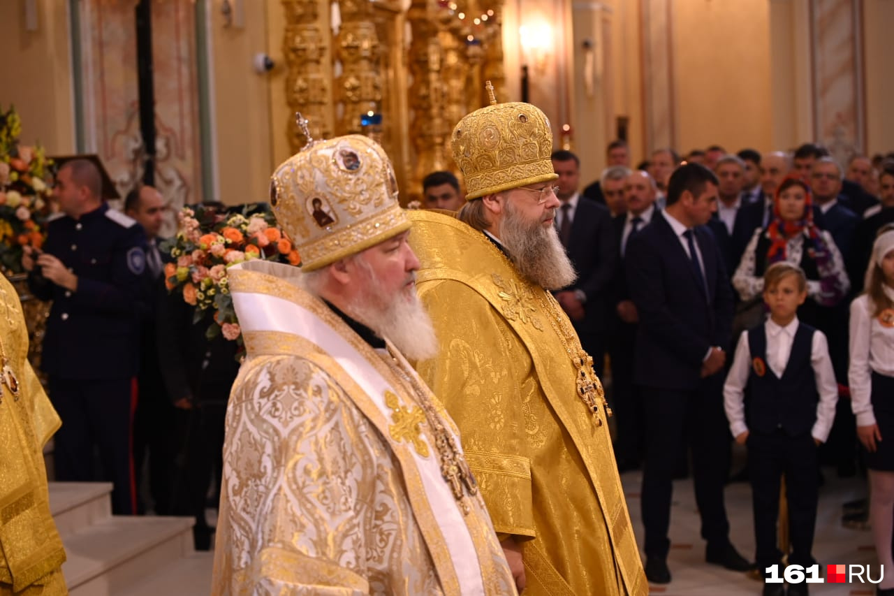 Митрополит Меркурий и патриарх Кирилл Митрополит Меркурий и патриарх Кирилл