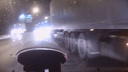 В Ярославле грузовик не заметил, как снёс легковушку