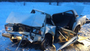 Машины сплющило: в Самарской области в ДТП погиб 63-летний водитель «Жигулей»