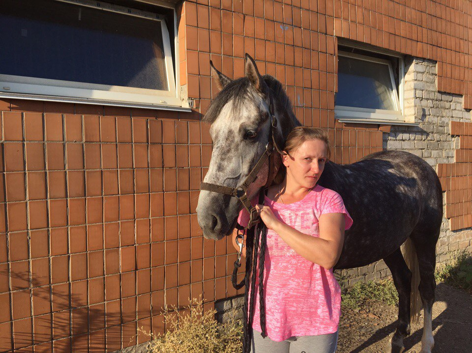 Ирина Муравьёва из Волгоградской области служила в конной полиции