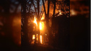 В Уфе в микрорайоне Затон ночью загорелся двухэтажный дом