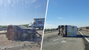 На трассе Ростов — Таганрог столкнулись легковушка и курьерская машина. Пострадали три человека