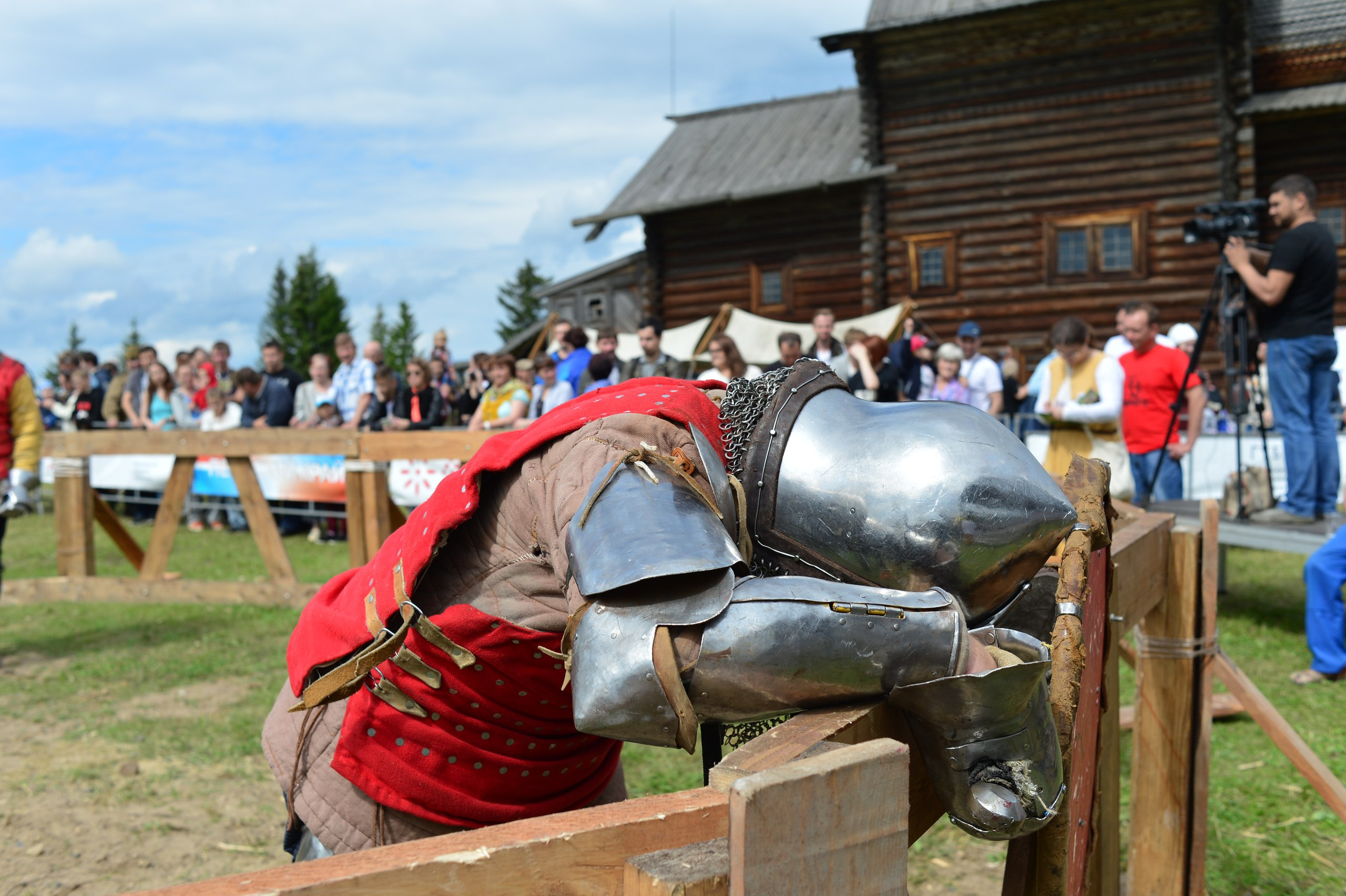 Участники проведут средневековые бои