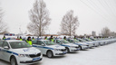 Парад на Бородина: автоинспекторы получили 73 новые «Шкоды Октавии»