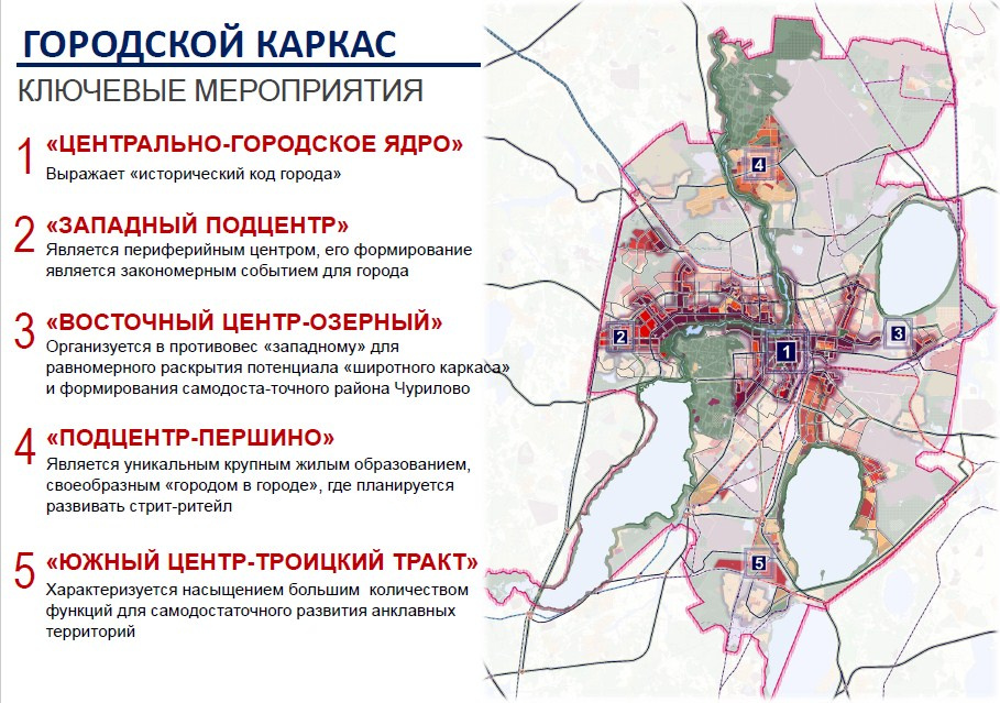 Генплан челябинска до 2025 года карта - 93 фото