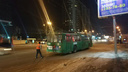 На улице Кирова из-за обрыва проводов встали троллейбусы