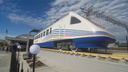 Макет скоростного поезда «Аллегро» открыли на пригородном вокзале Кургана
