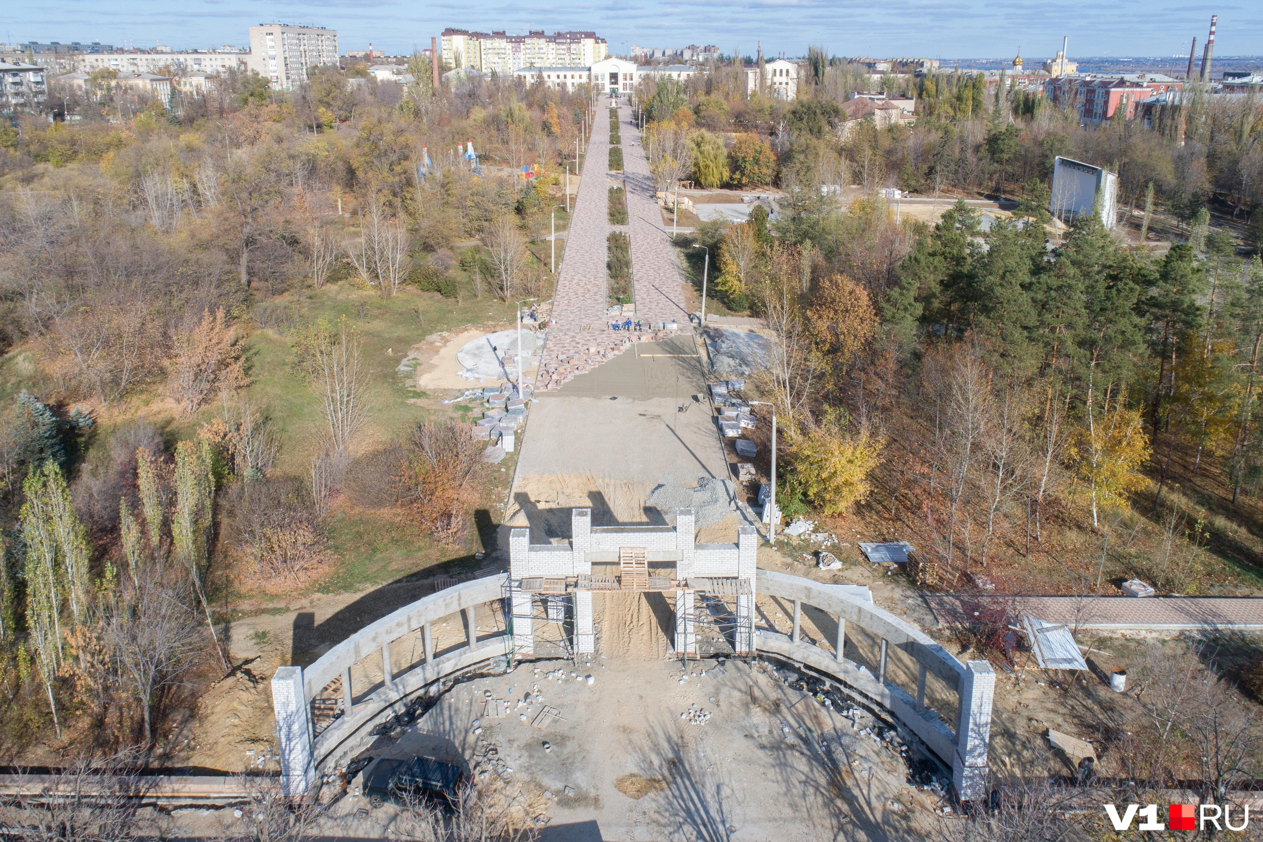 Парк гагарина волгоград краснооктябрьский