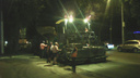 Дорожники по ночам ремонтируют улицы Ленинского района