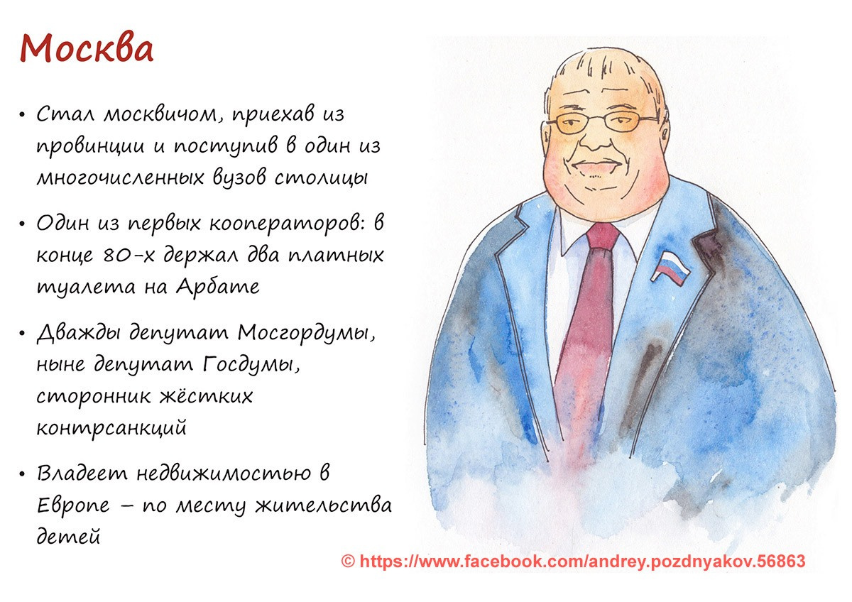 Как нарисовать депутата