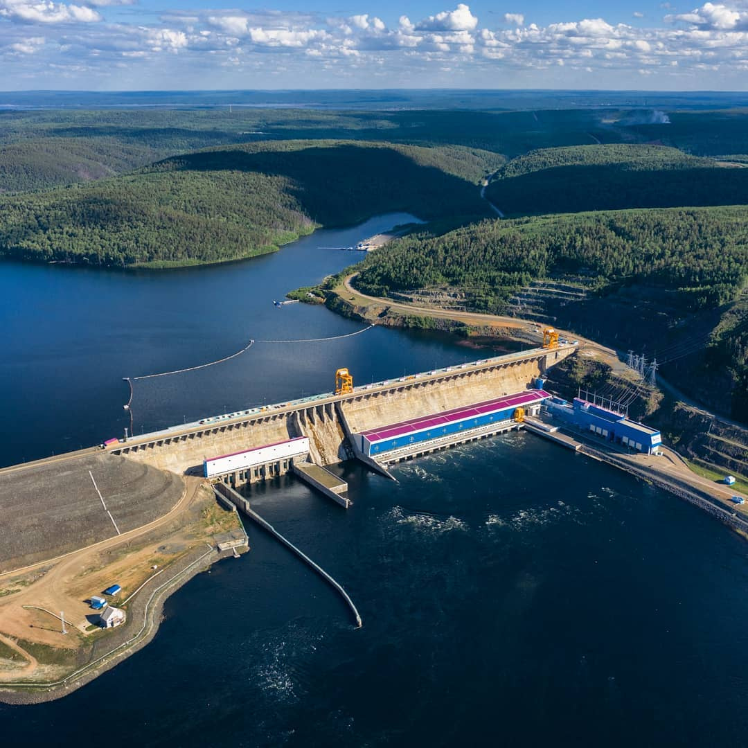 Самое большое водохранилище на волге