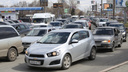 «Пробки больше, чем в рабочий день»: из-за эстафеты в Челябинске встало автомобильное движение