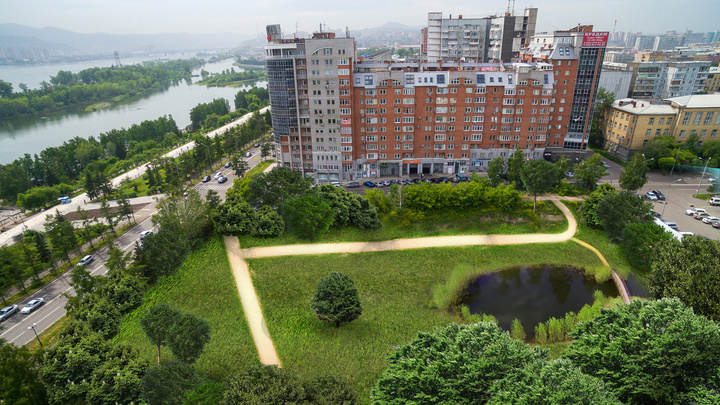 Будет город-сад. Показываем Красноярск, где вместо строек и промзон появились огромные парки