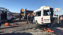 Под Шахтами в ДТП с микроавтобусом погибли шесть человек