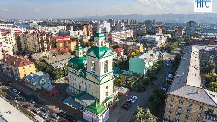 Две улицы в центре Красноярска перекрывают ради крестного хода