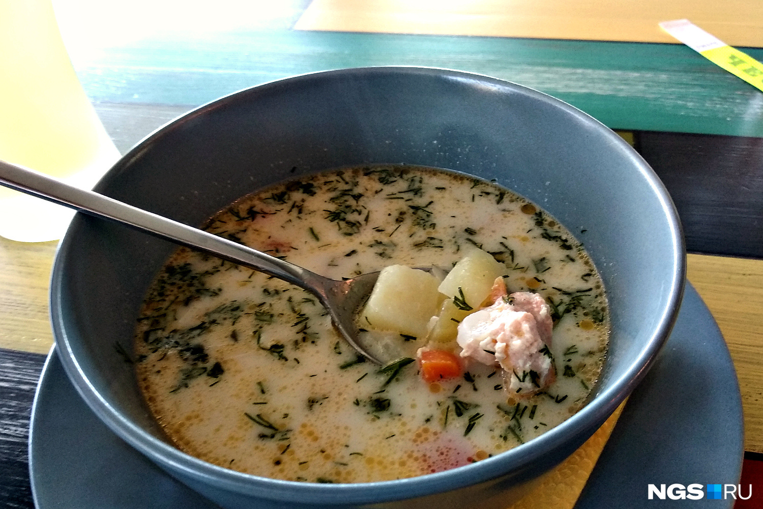 Суп рыбный по-скандинавски (115 рублей 22 копейки)