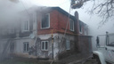 В Константиновске сгорела двухэтажка: погибла женщина