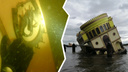 «Уже видна ржавчина»: как выглядит под водой затонувший в Ярославле ресторан-дебаркадер