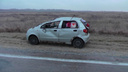 В Курганской области на трассах перевернулись две машины