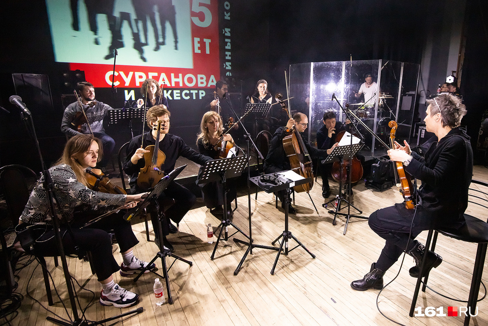 Саундчек Светланы с ростовским камерным оркестром 