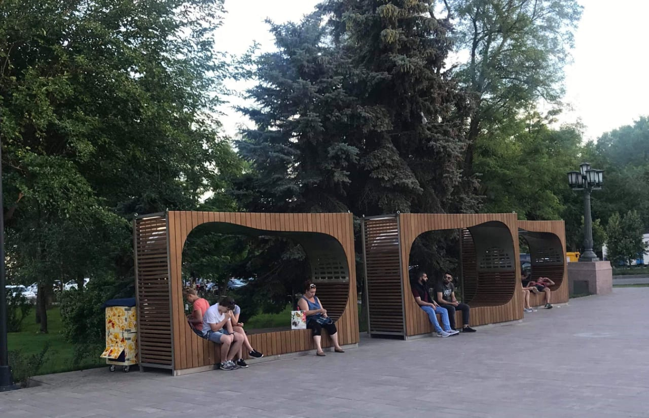Набережная в Волгограде Набережная в Волгограде