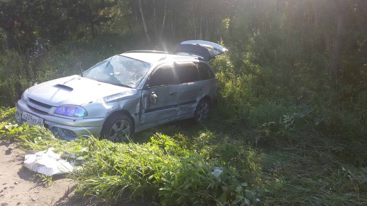 В аварии пострадал 27-летний водитель «Тойоты» 