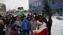 Митинг протеста против концессий возглавил Дед Мороз