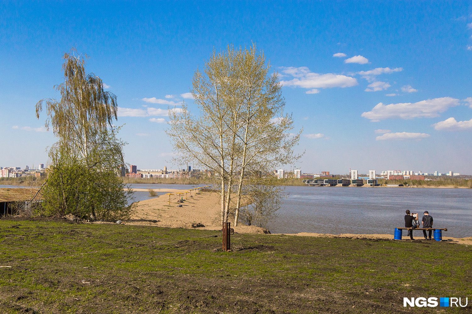 берега оби в новосибирске