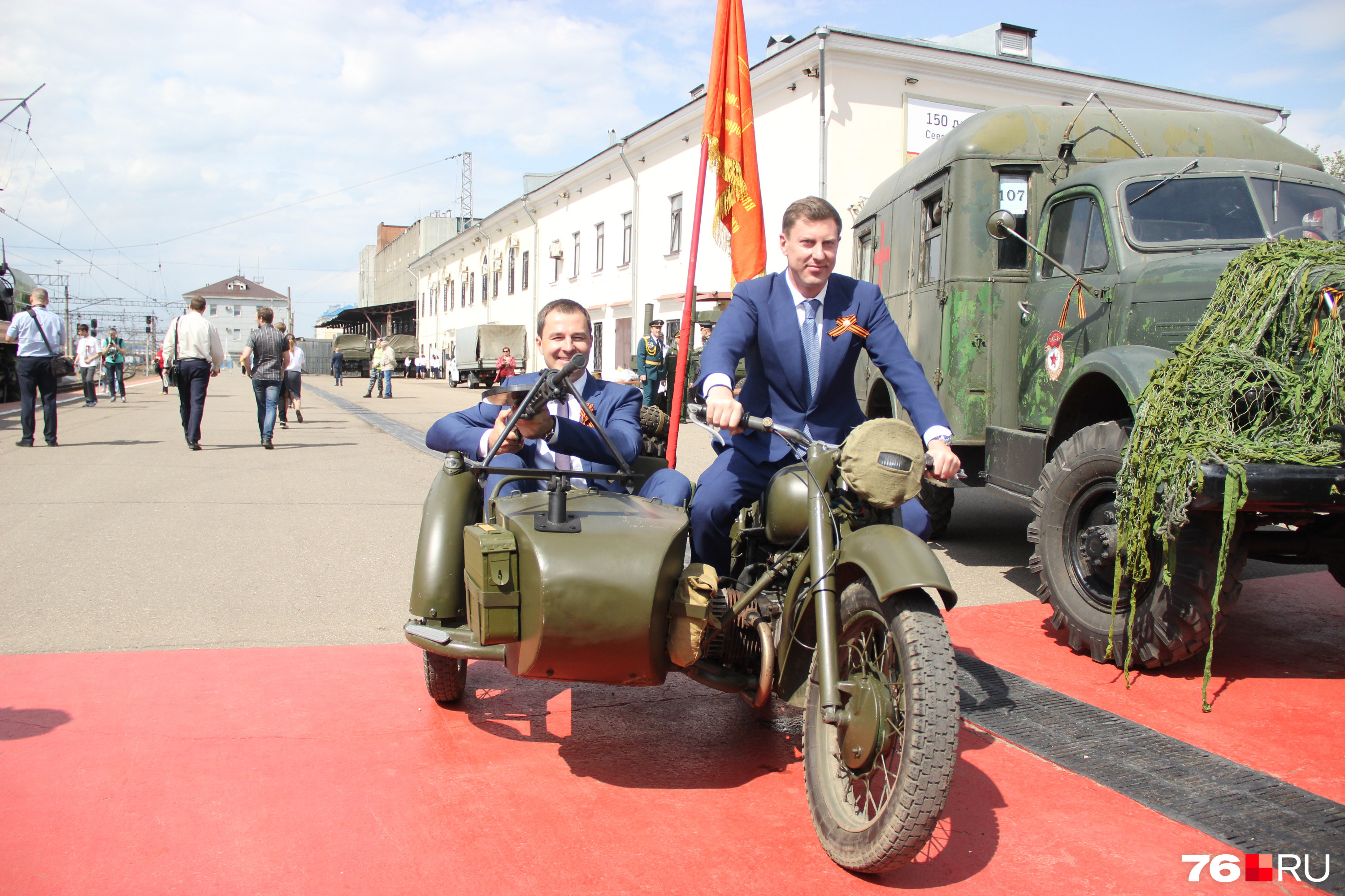 В Ярославль Прибыл Эшелон Победы 8 Мая 2019 Г - 8 Мая 2019 - 76.Ru
