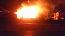 В Пермском районе горящий дом тушили 40 пожарных. Видео