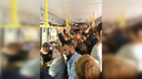 «Невозможно влезть»: самарцы опять пожаловались на давку в автобусе № 50