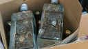 1026 бутылок казахской водки для личных нужд попытался провезти житель Целинного района