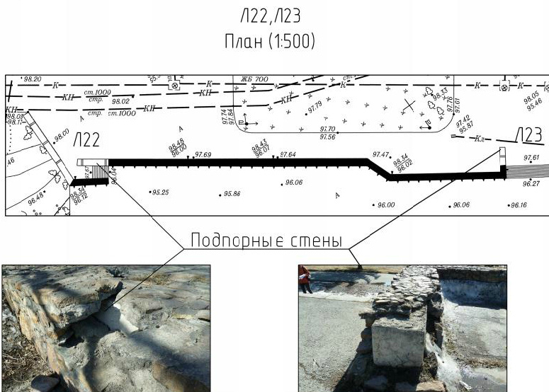Подпорная стена набережной нуждается в замене Подпорная стена набережной нуждается в замене