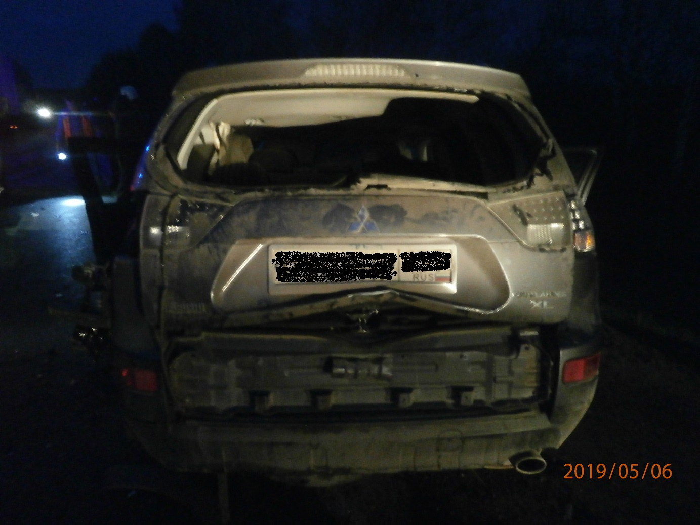 Авария произошла в ночь на понедельник Авария произошла в ночь на понедельник