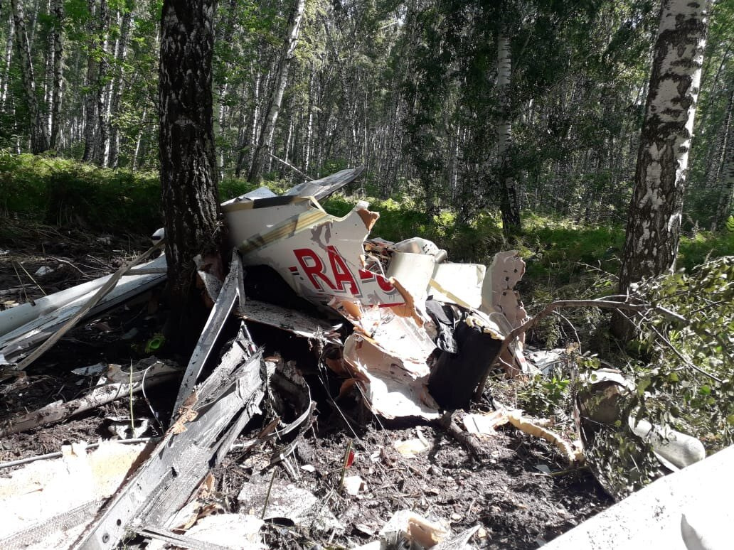 Падение самолёта в Новосибирске