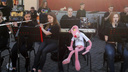 В НГТУ с оркестром и розовой пантерой началась приёмная кампания