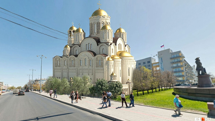 В администрации Екатеринбурга назвали 13 самых популярных площадок для строительства храма