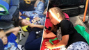 Везли детей в обычной маршрутке: челябинские школьники, возвращавшиеся из Крыма, застряли в Саратове