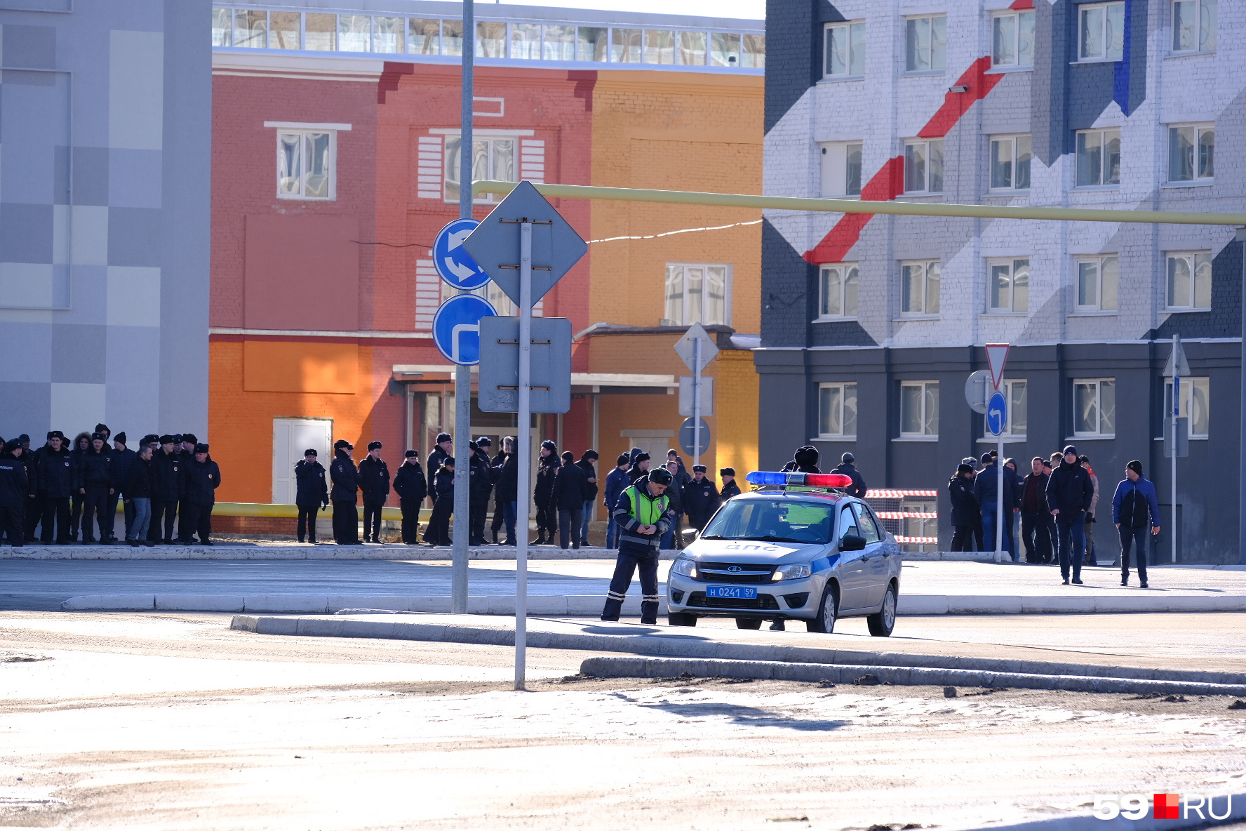 Пермская полиция готовится к приезду премьер-министра