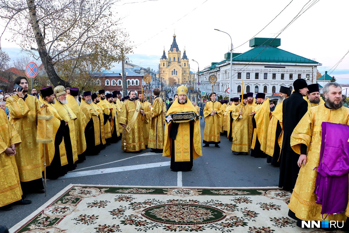 Нижегородское духовенство торжественно готовилось к встрече
